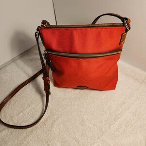 DOONEY & BOURKE RED NYLON CROSSBODY